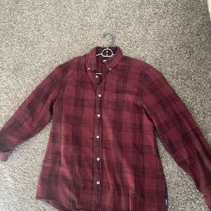 ROWM men’s red flannel